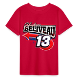 Hudson Beliveau | 2025 | Youth T-Shirt - red