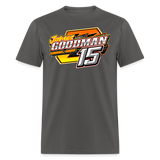 James Goodman | 2025 | Adult T-Shirt - charcoal