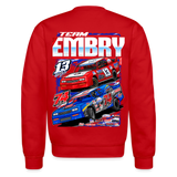 Embry Racing | 2026 | Adult Crewneck Sweatshirt - red