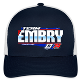 Embry Racing | 2026 |  Baseball Cap - navy/white