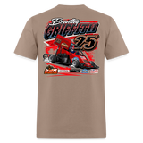Brantley Griffith | 2025 | Adult T-Shirt - brown savana