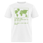 A Strange Game - War Games Inspired | Adult T-Shirt - white