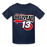 Hudson Beliveau | 2025 | Youth T-Shirt - navy