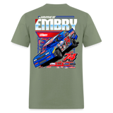 James Embry | Embry Racing | 2026 | Adult T-Shirt - military green