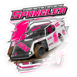 Camron Spangler | 2026 | Kiss-Cut Vinyl Decal 2 - transparent glossy