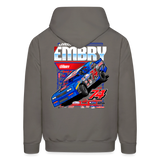 James Embry | Embry Racing | 2026 | Adult Hoodie - asphalt gray