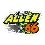 Lochlan Allen | 2025 |  Kiss-Cut Vinyl Decal - white matte