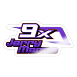 Jerry Manns | 2025 |  Kiss-Cut Vinyl Decal - white glossy