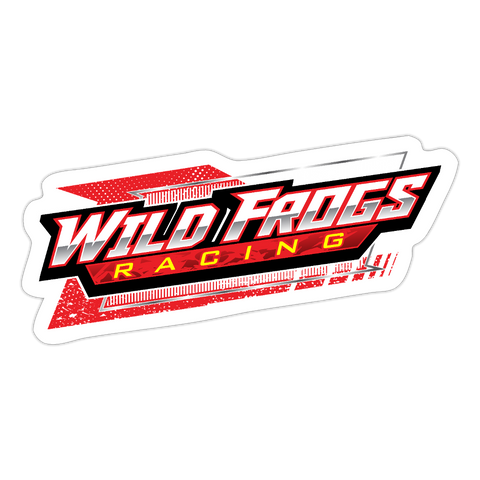 Wild Frogs Racing | 2025 |  Kiss-Cut Vinyl Decal - white matte