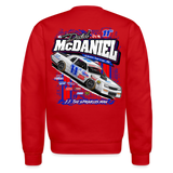 David McDaniel | 2026 | Adult Crewneck Sweatshirt - red