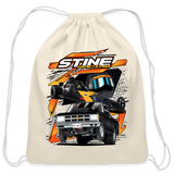 Stine Racing | 2025 | Cotton Drawstring Bag - natural