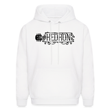 KEDRON | Black Logo | Adult Hoodie - white