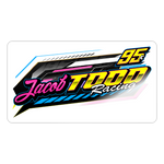 Jacob Todd  | 2025 |  Kiss-Cut Vinyl Decal - white glossy