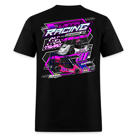 Laffin Racing | 2025 | Adult T-Shirt - black