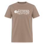 KEDRON | White Logo | Adult T-Shirt - brown savana