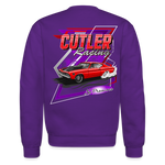 Cutler Racing | 2025 | Adult Crewneck Sweatshirt - purple