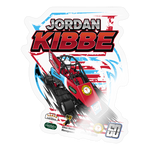 Jordan Kibbe | 2025 |  Kiss-Cut Vinyl Decal 2 - transparent glossy