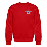 Cutler Racing | 2025 | Adult Crewneck Sweatshirt - red