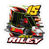 Aiden Riley | 2025 |  Kiss-Cut Vinyl Decal 2 - white matte