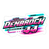 Jason Denbrock | 2026 | Kiss-Cut Vinyl Decal - white matte
