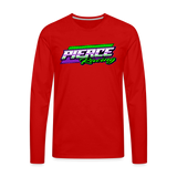 Pierce Racing | 2024 | Men's LS T-Shirt - red