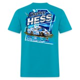 Charley Hess | 2025 | Adult T-Shirt - turquoise