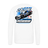 Derek Robbie | 2026 | Men's LS T-Shirt - white