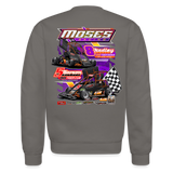 Moses Racing | 2026 | Adult Crewneck Sweatshirt - asphalt gray