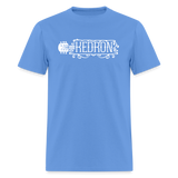 KEDRON | White Logo | Adult T-Shirt - carolina blue
