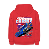 James Embry | Embry Racing | 2026 | Youth Hoodie - red