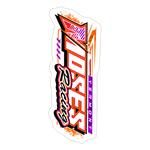 Moses Racing | 2025 |  Kiss-Cut Vinyl Decal - white matte