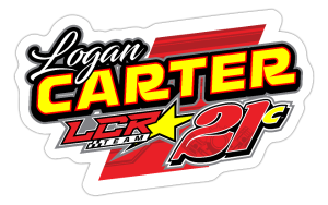 Logan Carter | 2024 | Kiss-Cut Vinyl Decal