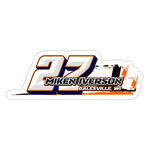 Miken Iverson | 2025 |  Kiss-Cut Vinyl Decal - white matte