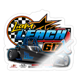 Liam Leach | 2024 | Kiss-Cut Vinyl Decal 2 - white glossy