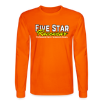 Five Star Racewear | Adult LS T-Shirt - orange