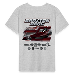 Braxton Berg | 2025 | Youth T-Shirt - heather gray