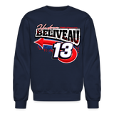 Hudson Beliveau | 2025 | Adult Crewneck Sweatshirt - navy