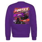 Moses Racing | 2025 | Adult Crewneck Sweatshirt - purple