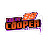 Colby Cooper | 2025 |  Kiss-Cut Vinyl Decal - white matte