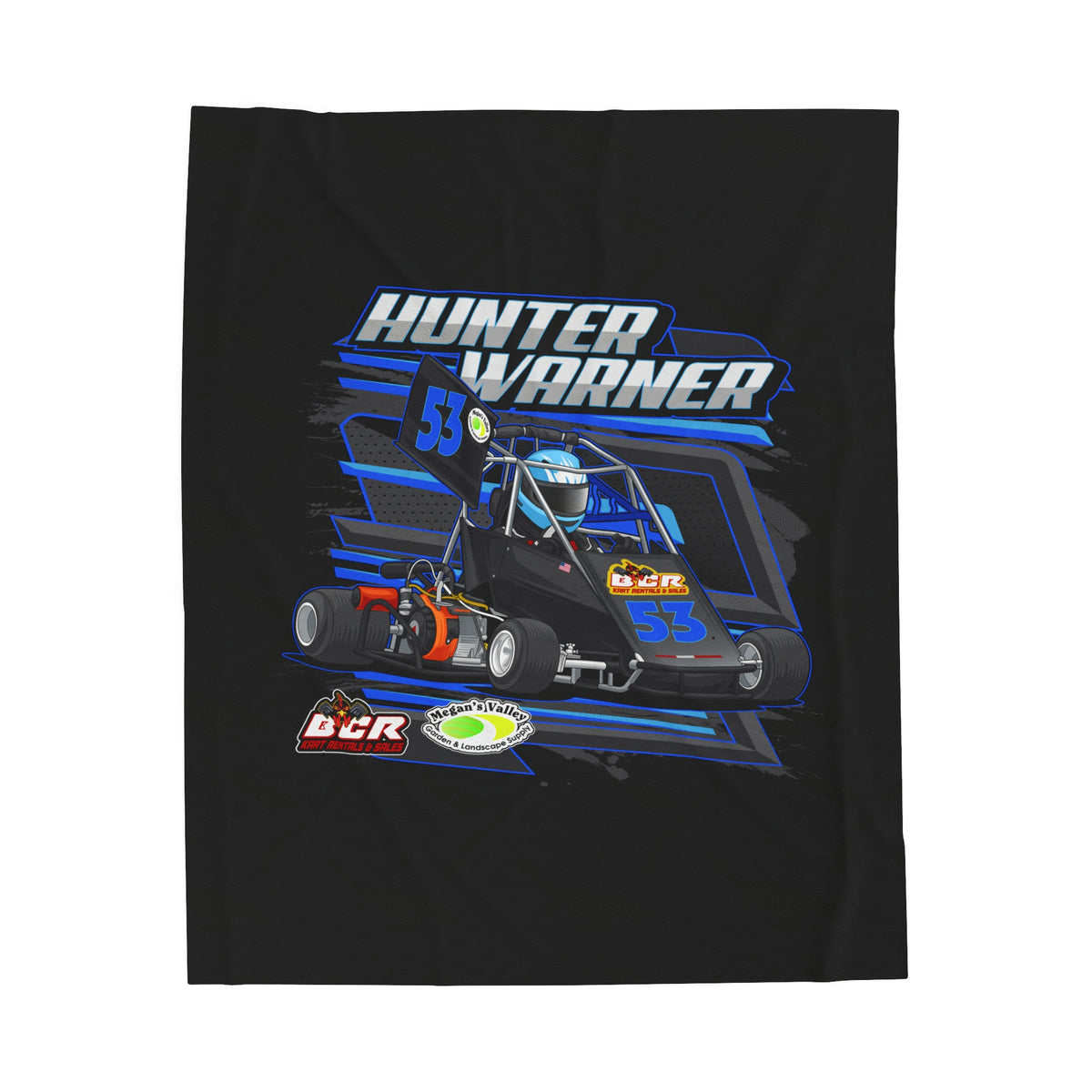 Hunter Warner | 2023 | Plush Blanket – Five Star Racewear