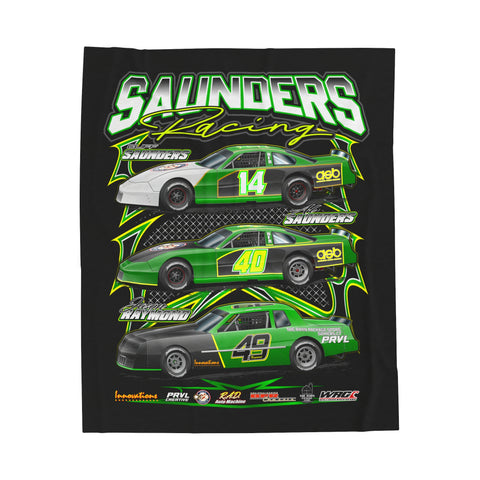 Saunders Racing | 2024 | Plush Blanket