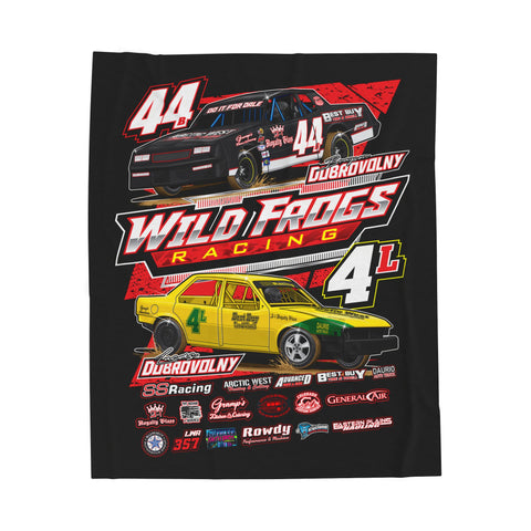 Wild Frogs Racing | 2025 | Plush Blanket