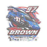 Rob Brown | 2026 | Kiss-Cut Vinyl Decal 2