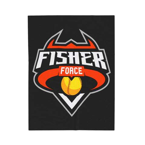 Fisher Force | Golden Diamond | 2023 | Plush Blanket