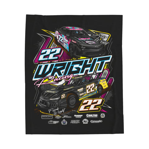 Wright Racing | 2024 | Plush Blanket