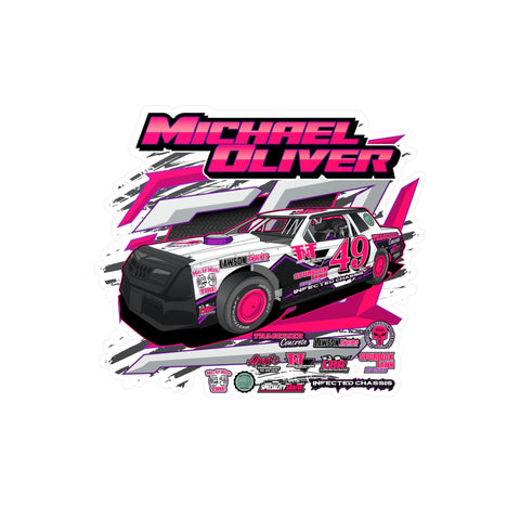 Michael Oliver | 2023 | Kiss-Cut Vinyl Decal 2