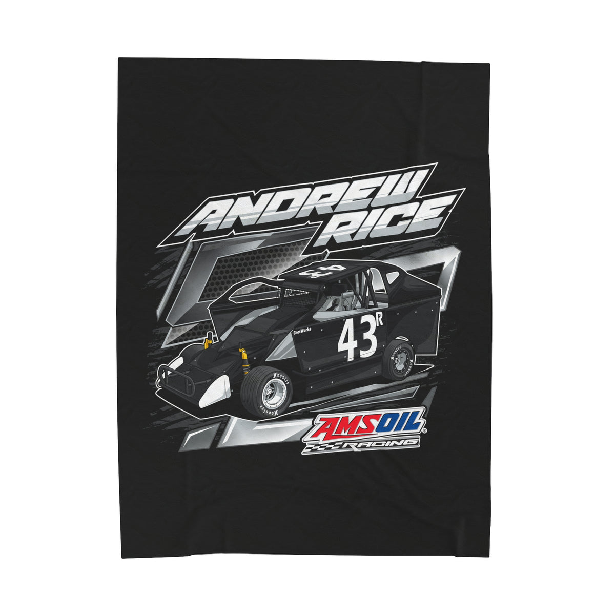 Andrew Rice | 2024 | Plush Blanket – Five Star Racewear