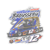 Mason Brousseau | 2026 | Kiss-Cut Vinyl Decal 2