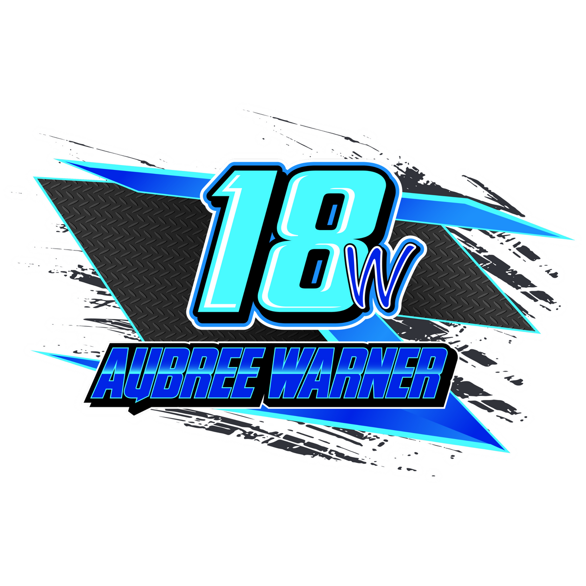 Aubree Warner | 2023 | Kiss-Cut Vinyl Decal – Five Star Racewear