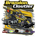 Brandon Cloutier | 2023 | Kiss-Cut Vinyl Decal 2